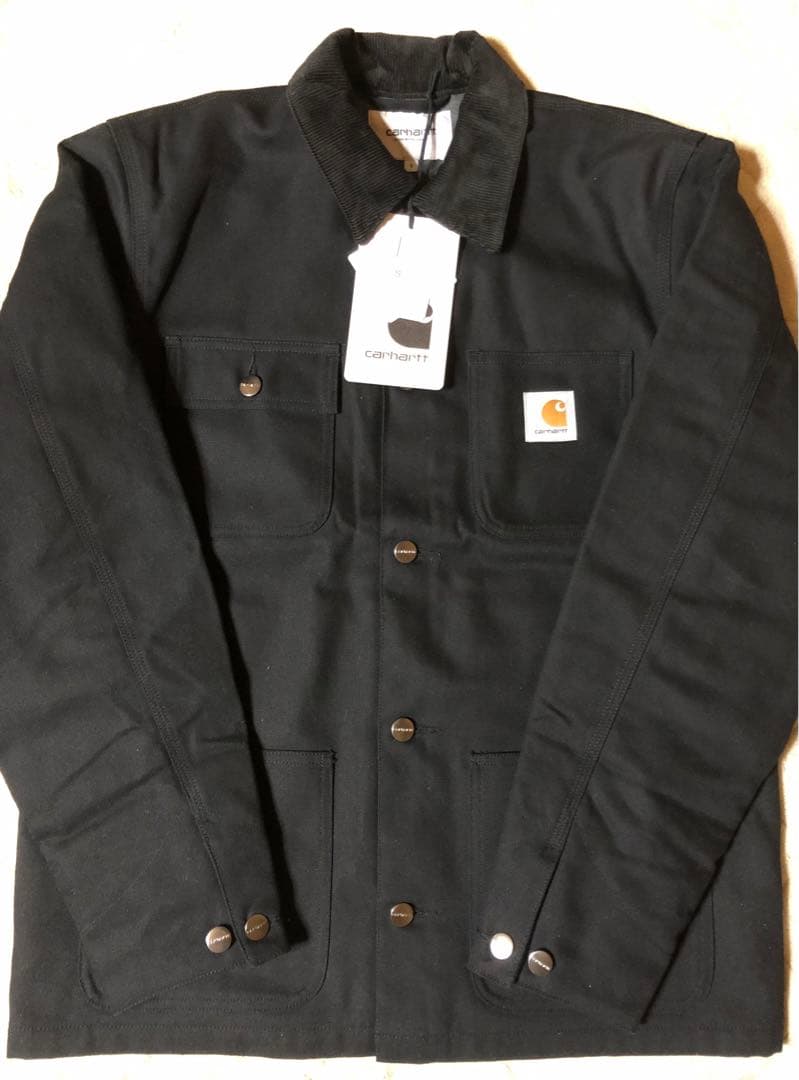 【新品未使用】 カーハートWIP ミシガンチョアコート ブラック 海外Sサイズ