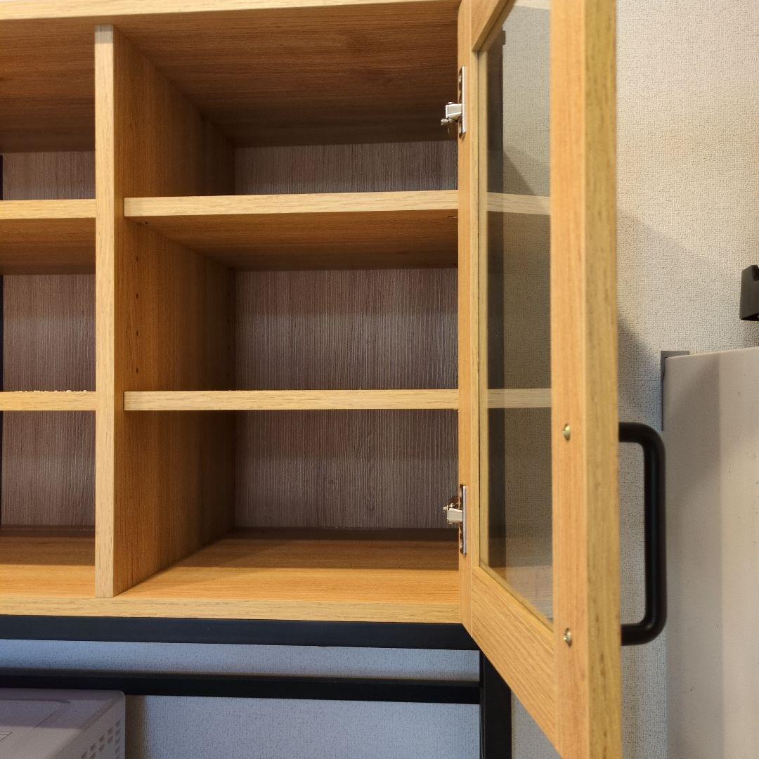 【ニトリ・送料込】ヴィンテージテイストのごみ箱上ラック ワイド 11/25頃集荷