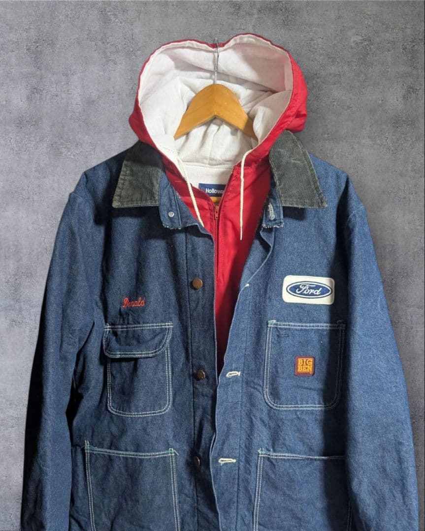 週末までの特価！BIG BEN USA製デニムカバーオール 80s〜90s