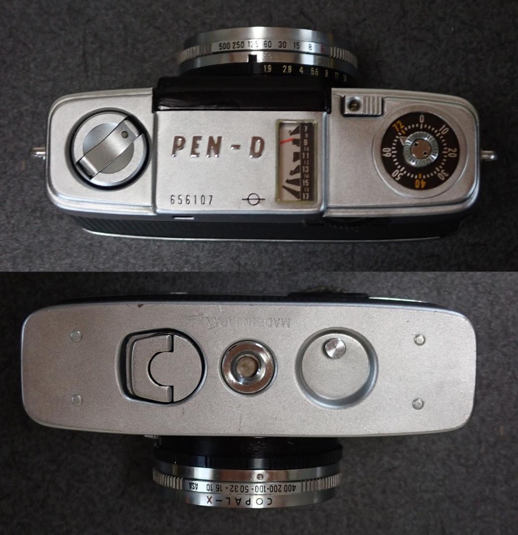 オリンパスペンD ハーフサイズカメラ OLYMPUS PEN D 実写済