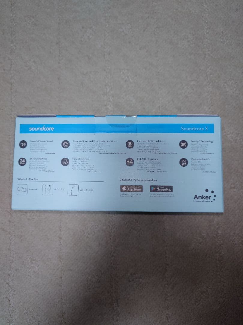Soundcore 3 Bluetoothスピーカー　リコール対策済