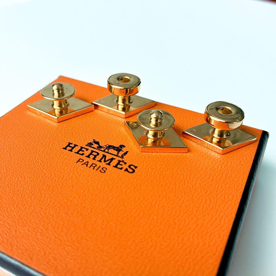 エルメス HERMES カフス カフスリンクス カフスボタン リザード 極美品