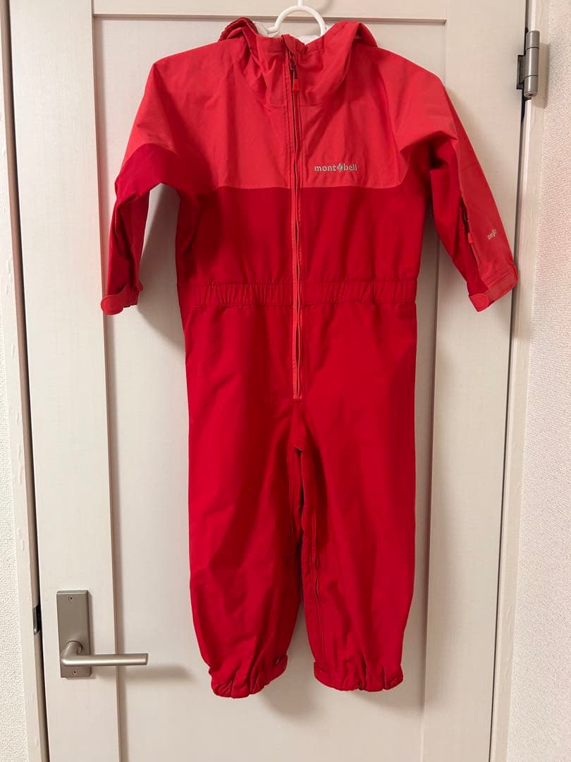 【新品未使用】 mont-bell 子ども用スノーウェア100