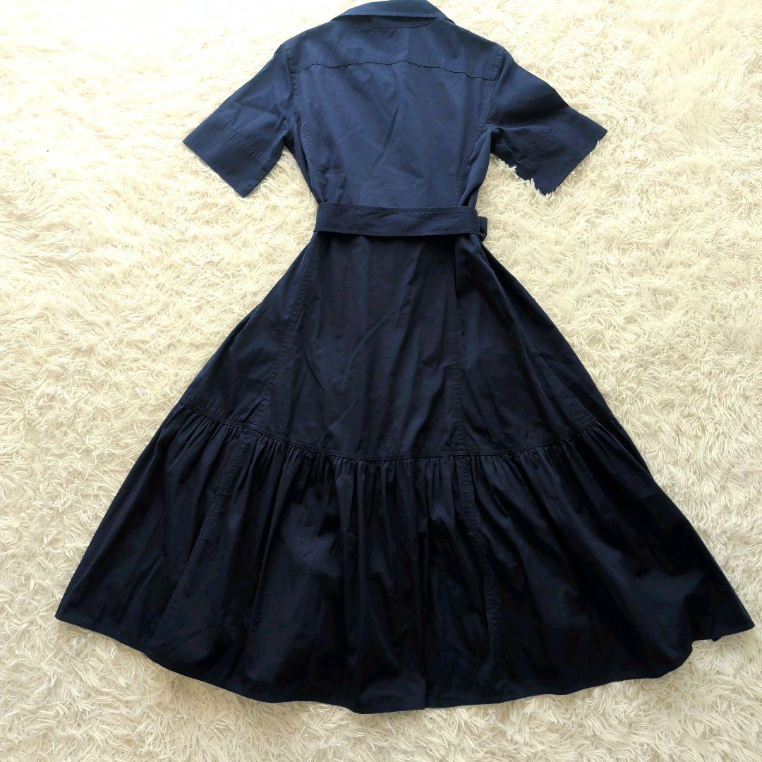 2023 ポロバイラルフローレン タイアードコットンシャツドレス サイズ０