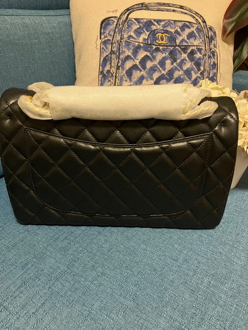 かなり美品　CHANEL デカマトラッセ　30cmノベルティ　ゴールド　シリアル