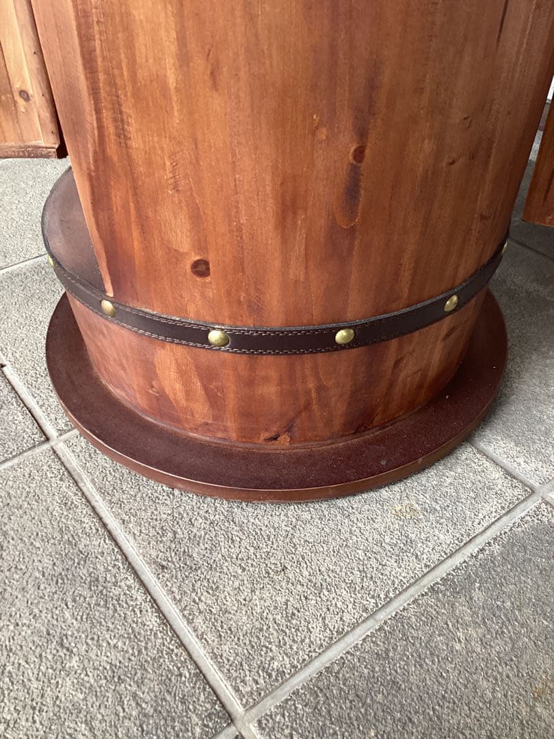 [ pumpkins　]カウンター　テーブル　樽型　バーキャビネット