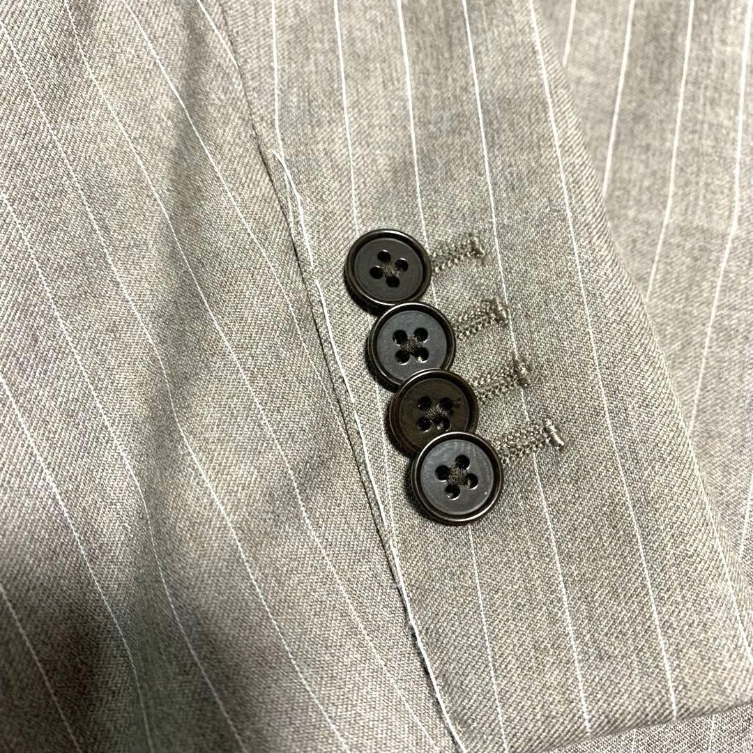 【未使用 REDA 3ピース】ザスーツカンパニー スーツ　ストライプ