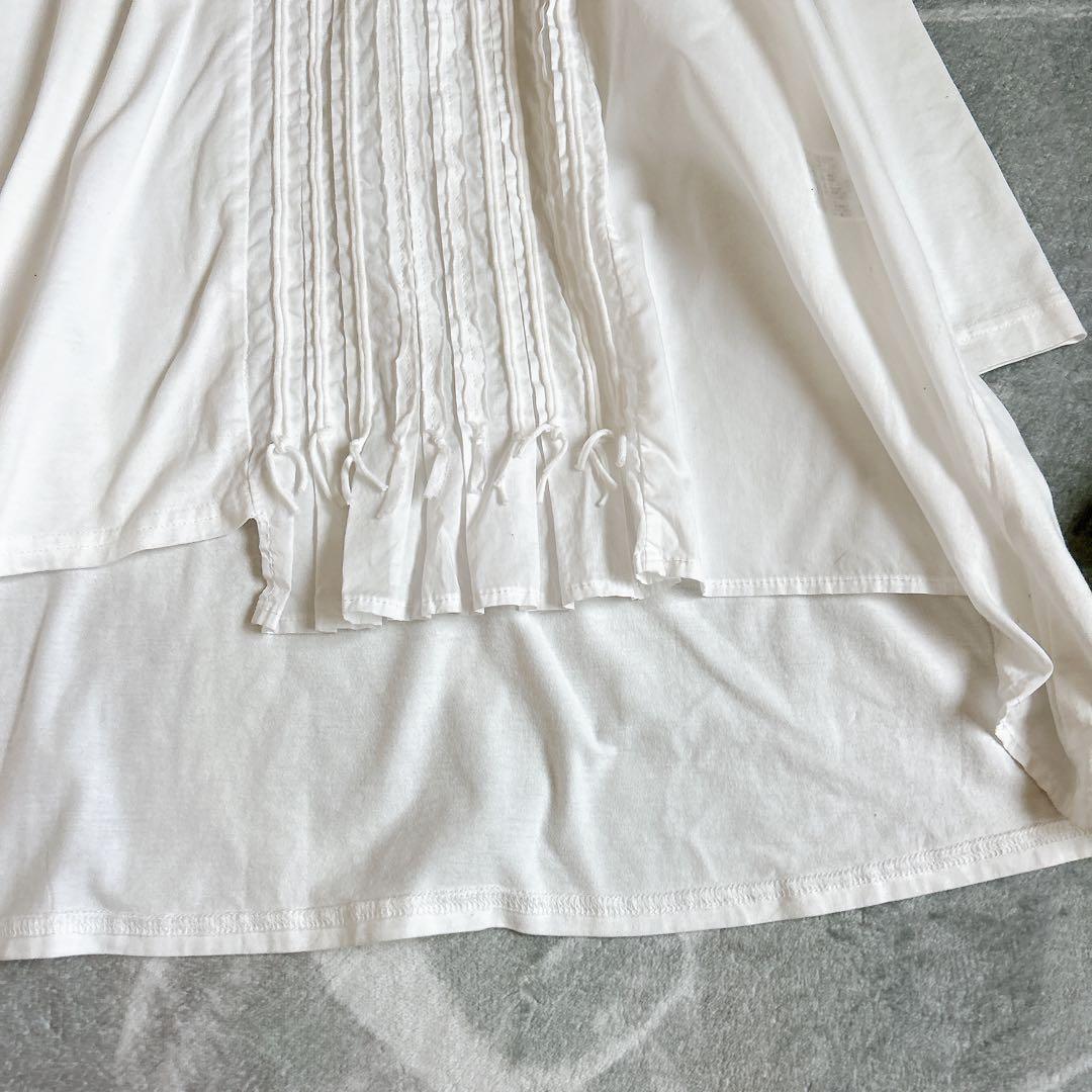 美品⁂センソユニコ⁂メフウ⁂長袖カットソー　プルオーバー　アシメ　変形 2024