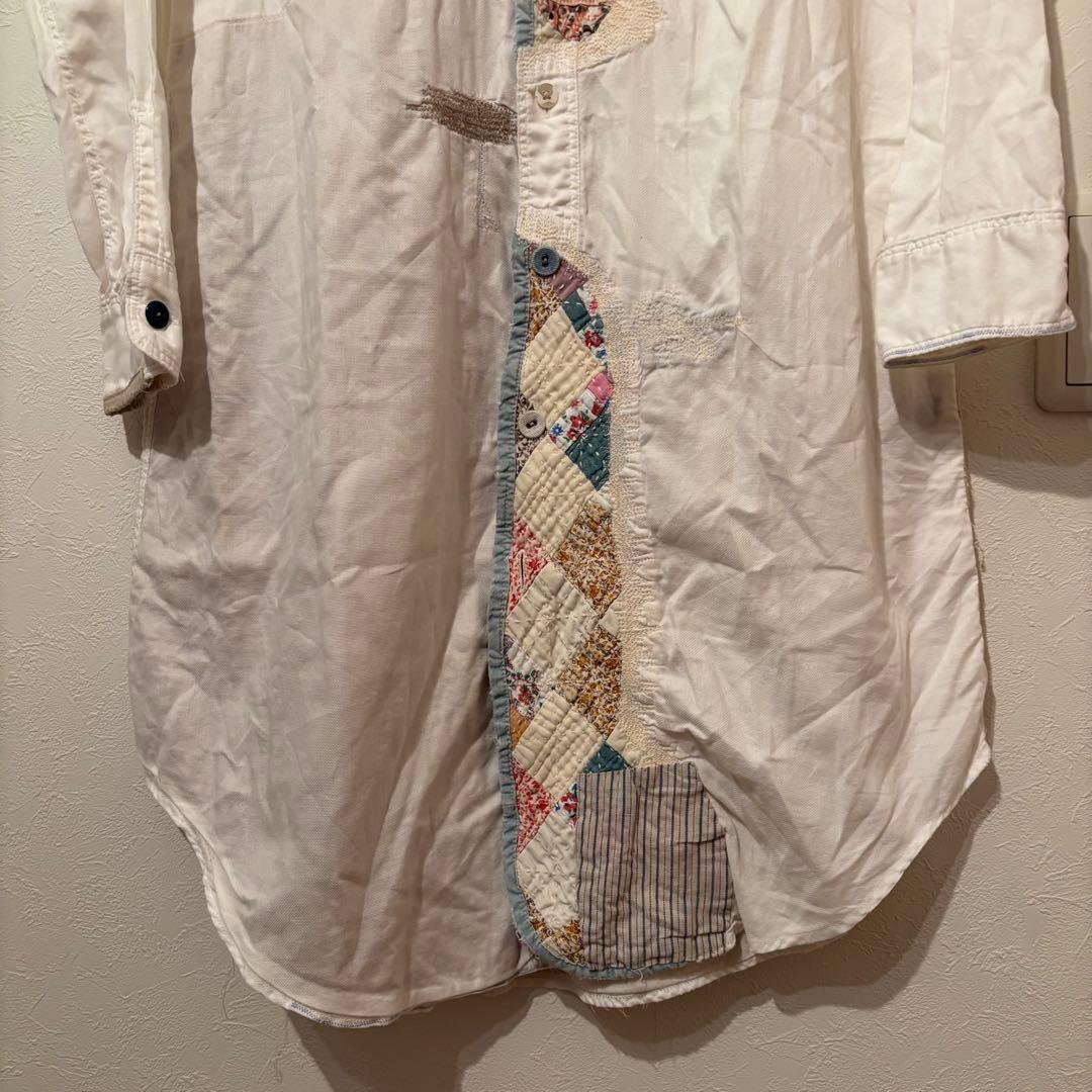 KAPITAL キャピタル パッチワークシャツワンピース XS カントリー