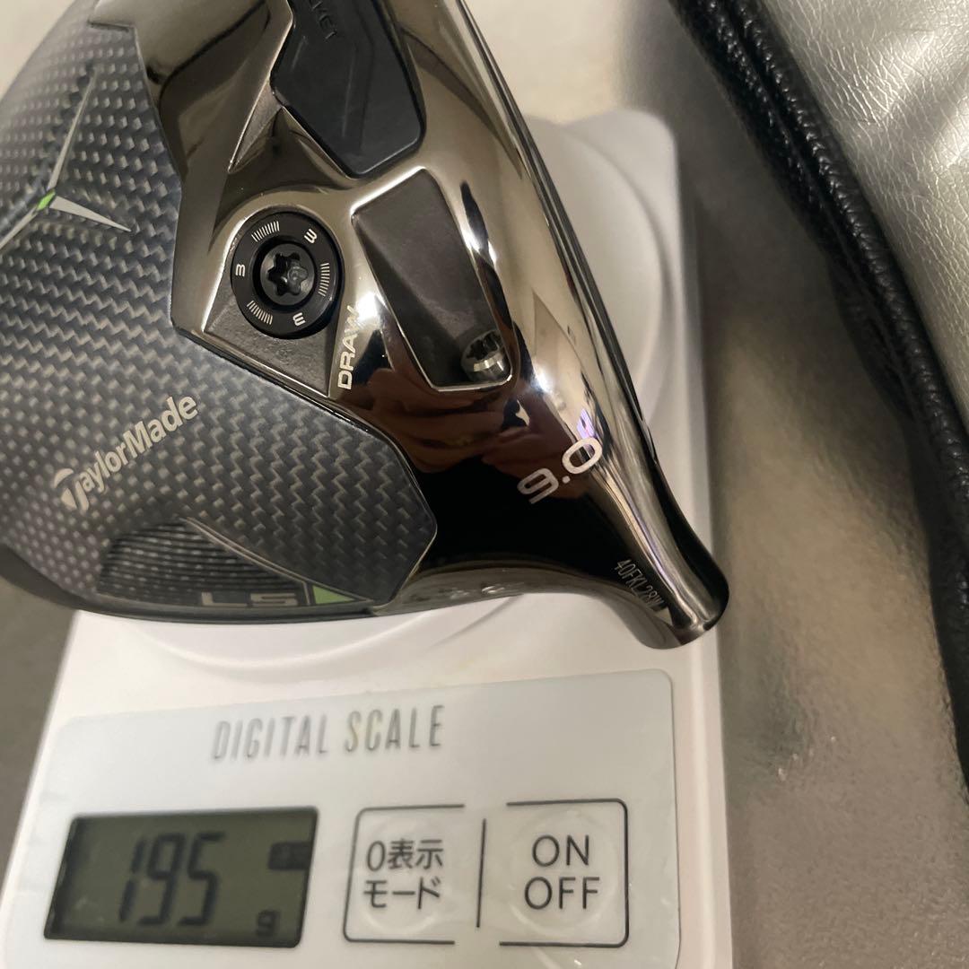 美品　テーラーメイド　Qi35 LSドライバー9.0 ヘッドのみ　ヘッドカバー付