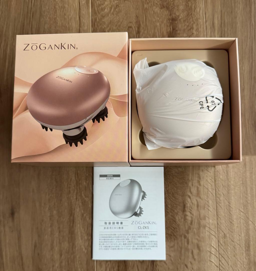 新品 ZOGANKIN SCALP EMSゾーガンキンスカルプ美顔器CL-ZKS