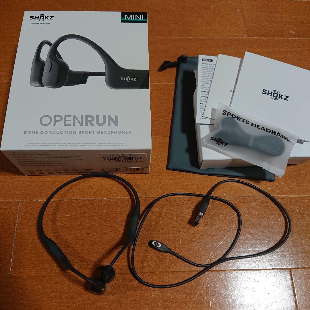 SHOKZ OPENRUN MINI 骨伝導イヤホン