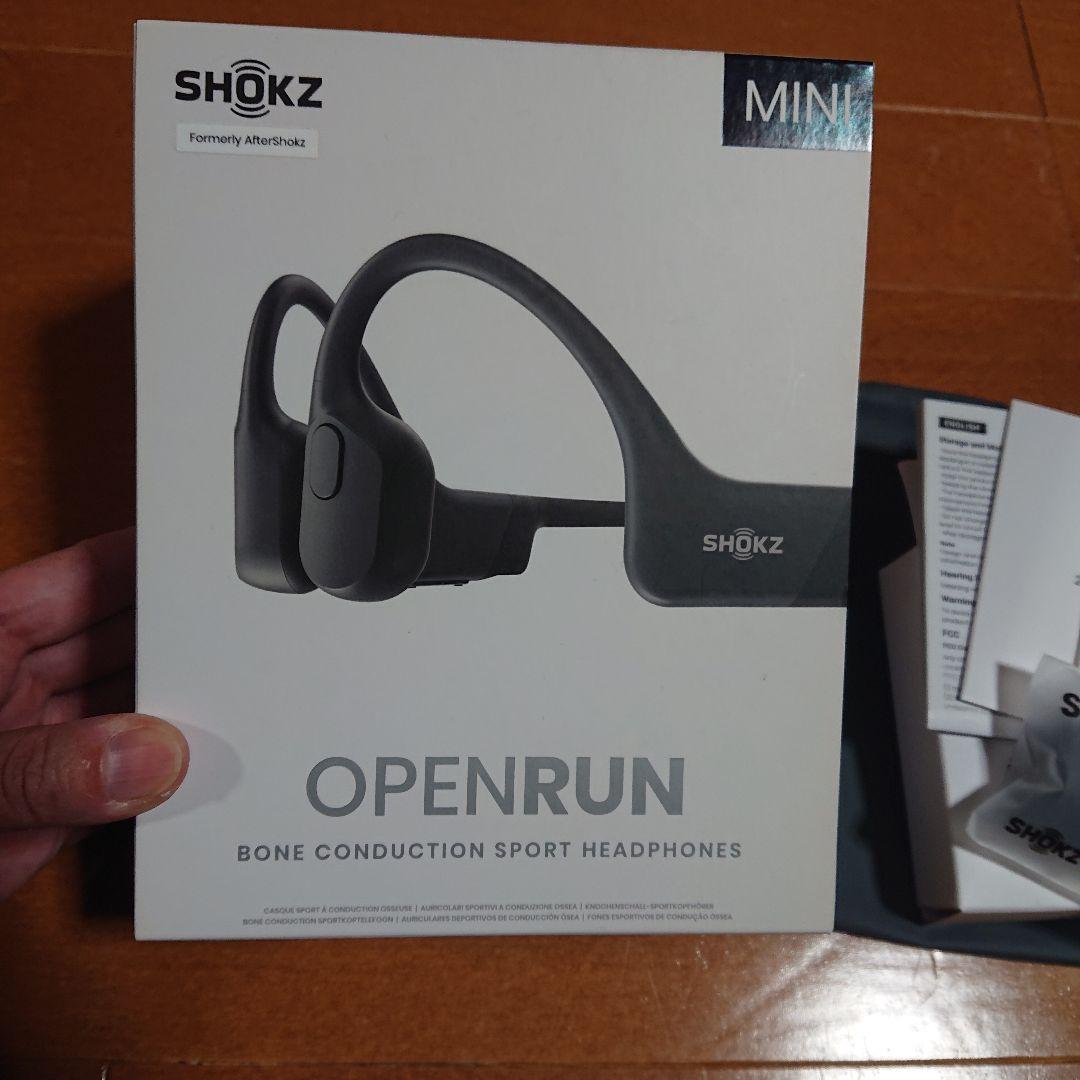 SHOKZ OPENRUN MINI 骨伝導イヤホン