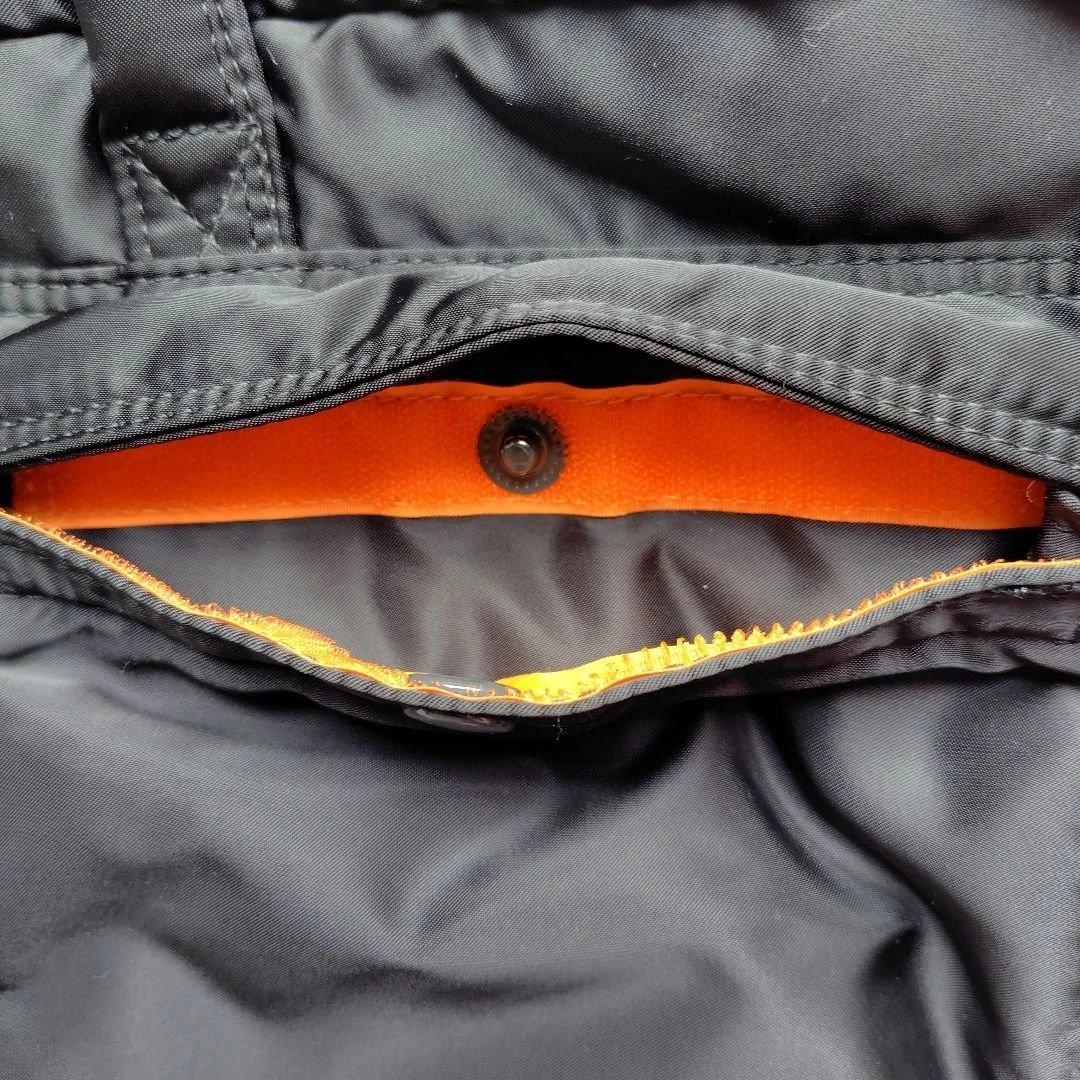 ポータータンカー　2Wayバック 黒 ナイロン バッグ ジッパー付き