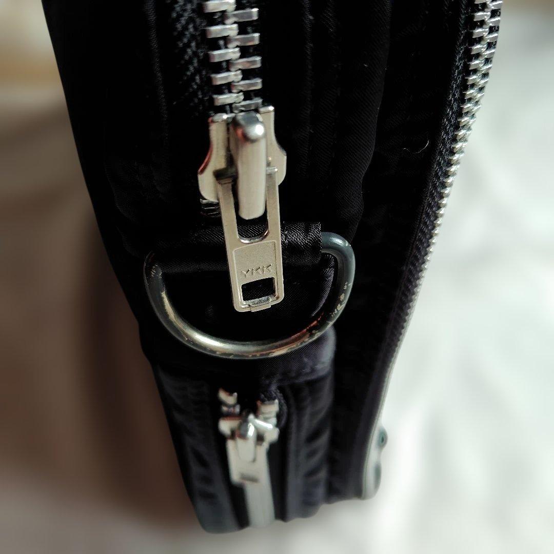 ポータータンカー　2Wayバック 黒 ナイロン バッグ ジッパー付き