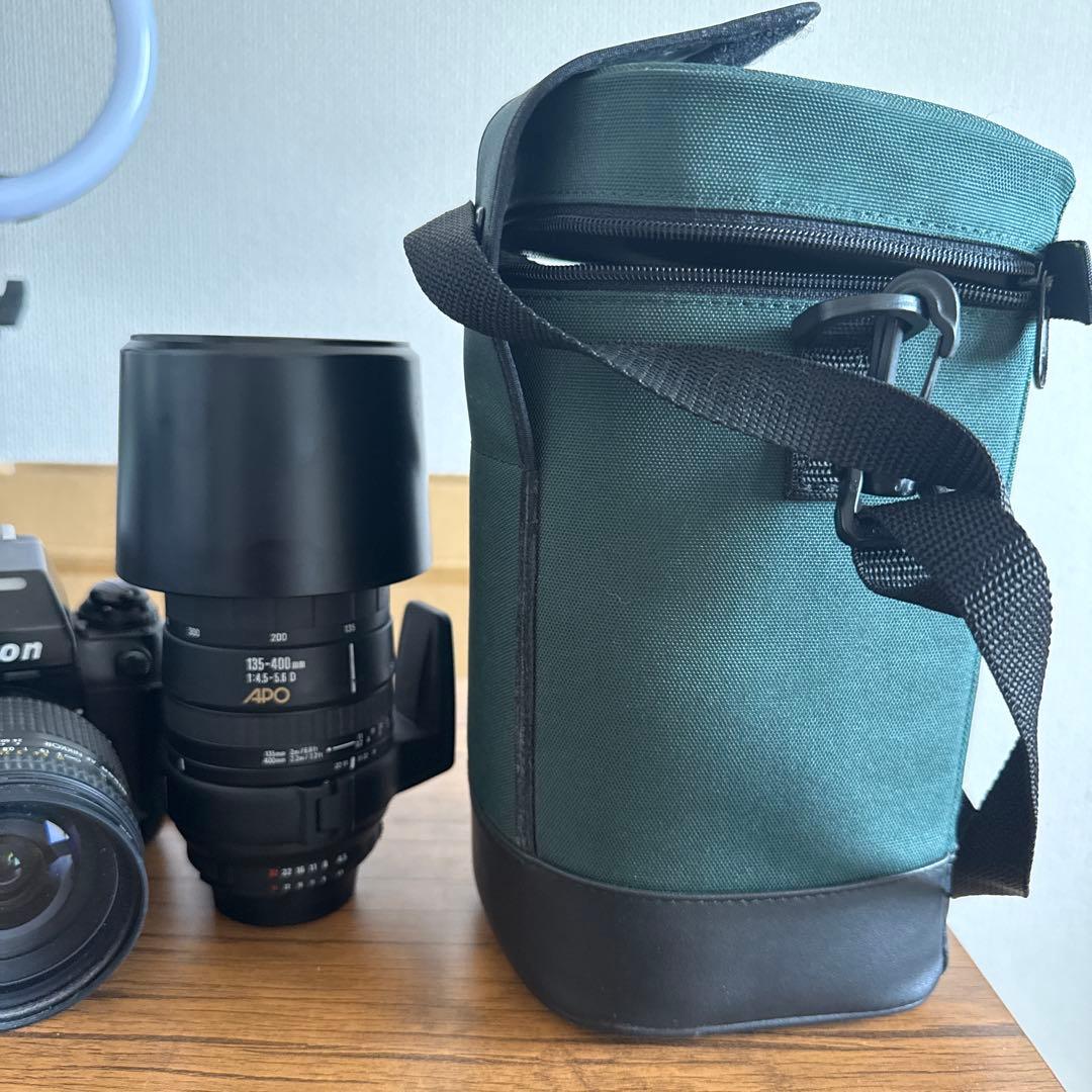 Nikon F4 一眼レフカメラ&sigma APO 135-400mm
