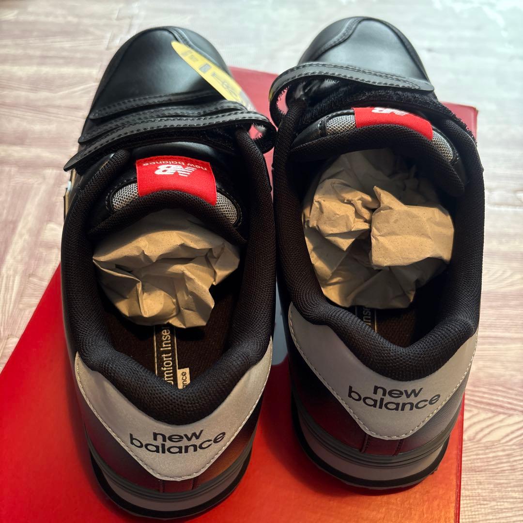 ニューバランス 安全靴 ブラックNY-282 27.５cm未使用