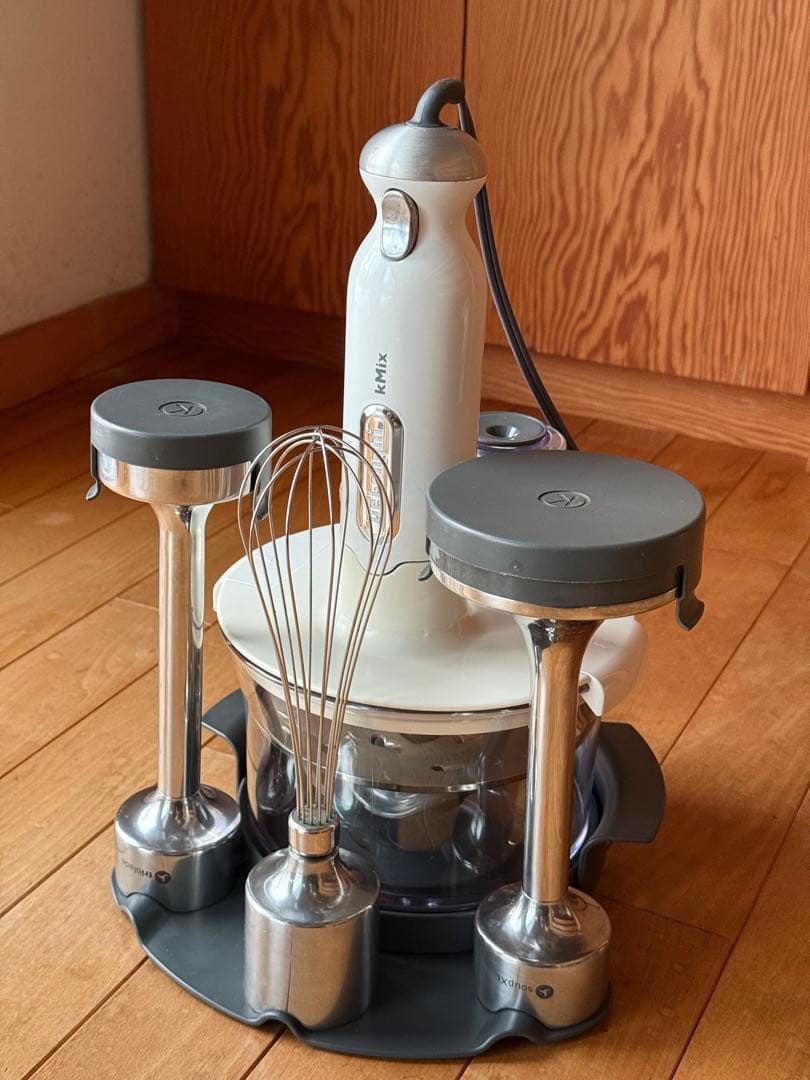 ※値下げ DeLonghi デロンギ ハンドブレンダーセット DHB891 WH