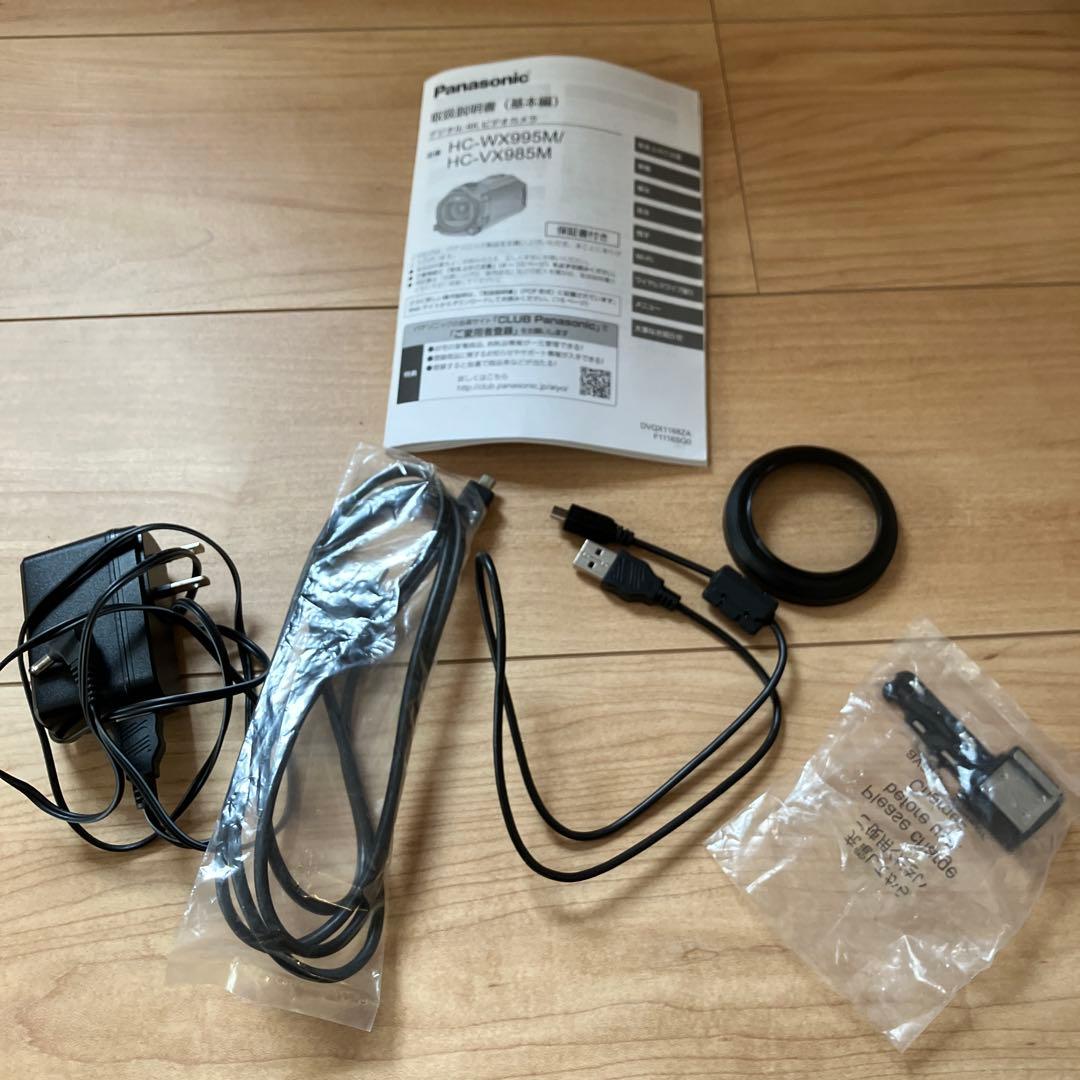 Panasonic HC-WX995M 4Kビデオカメラ