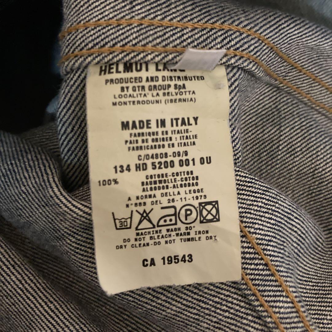 HELMUT LANG デニムジャケット　本人期　希少　ロングアーム