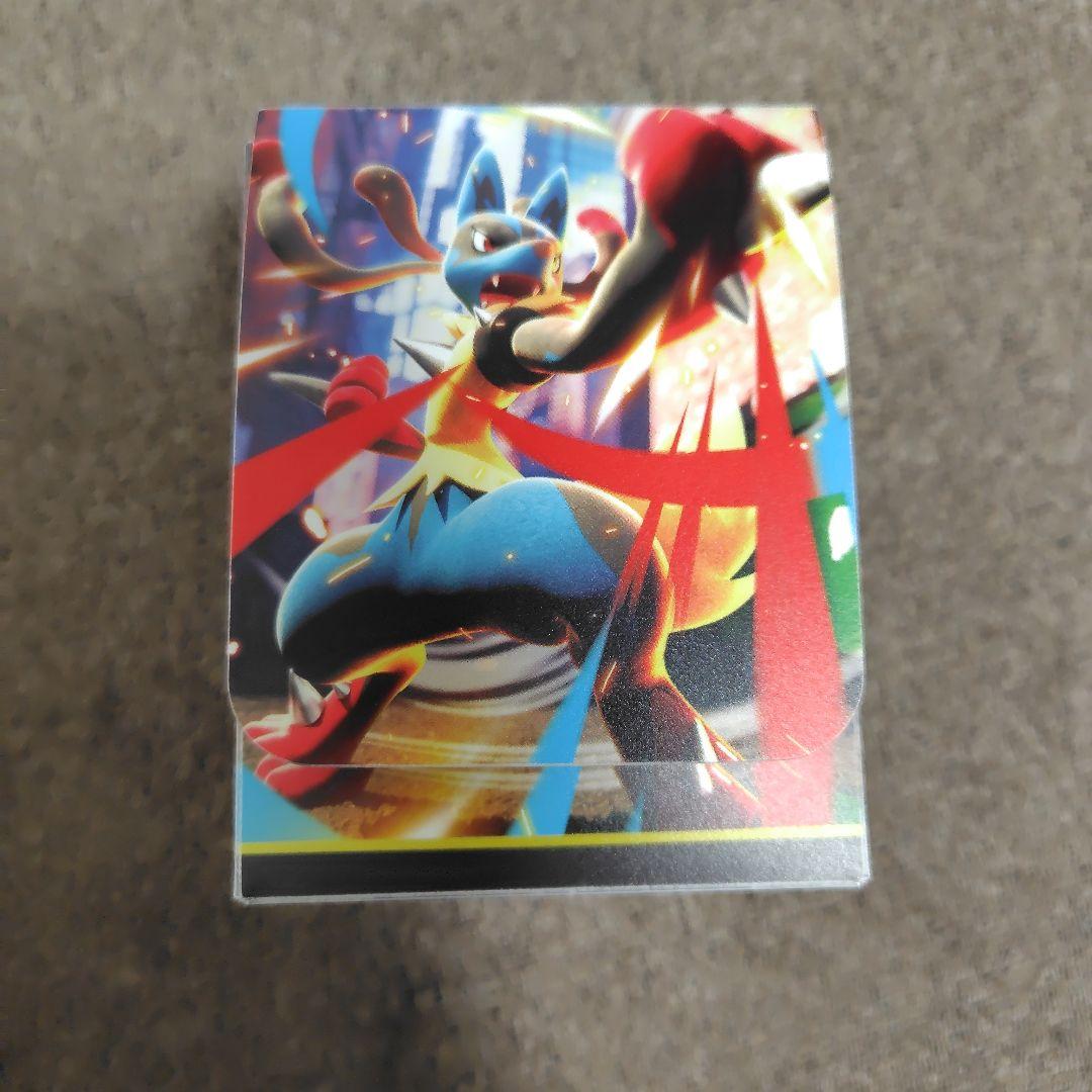 ポケモンカード コレクション 約120枚+メガルカリオのデッキケース