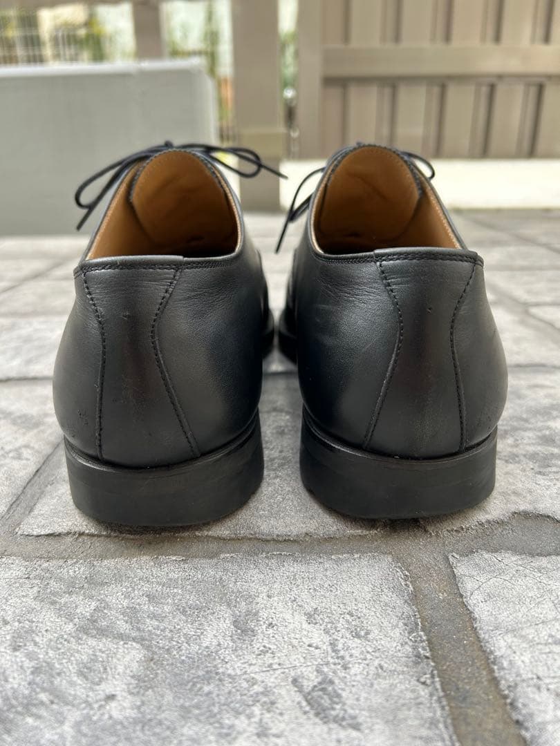 黒 スコッチグレイン　Scotch Grainストレートチップ