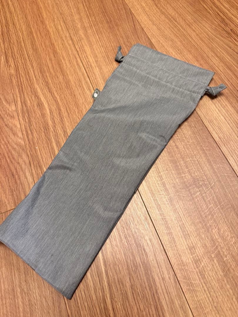 袋付き　サンバリア100 ストレート　フリルフロスト グレー