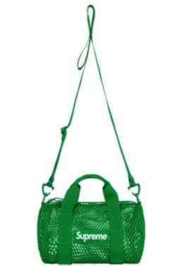 バッグ Supreme mesh mini duffle bag green
