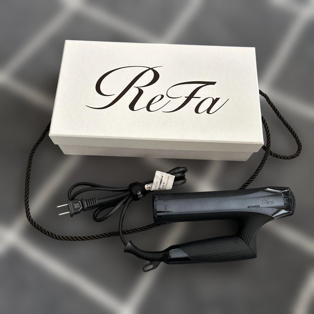 ジャンク品　美品　ReFa ブラック ヘアドライヤー