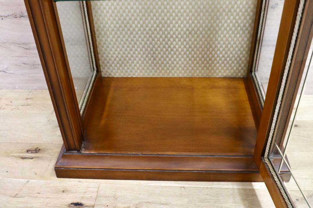 GMIS232○西洋 イタリア アンティーク 飾り棚 キャビネット リビング