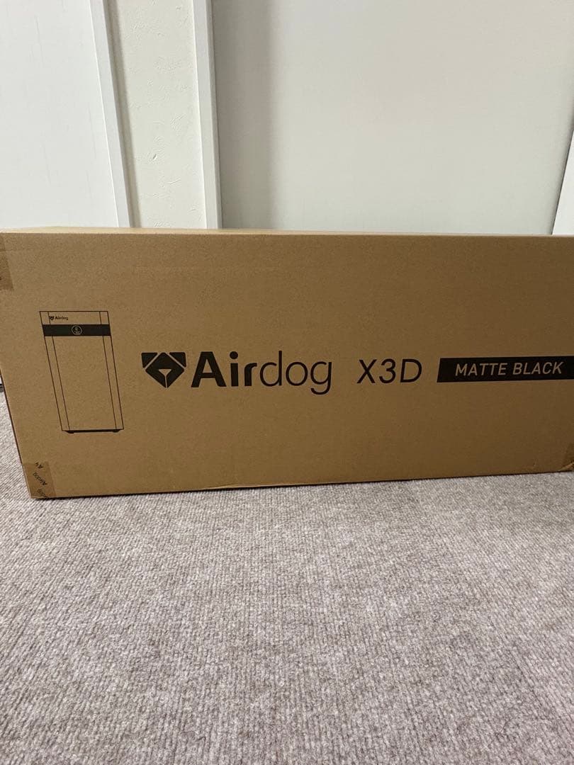 Air dog X3D マットブラック 空気清浄機