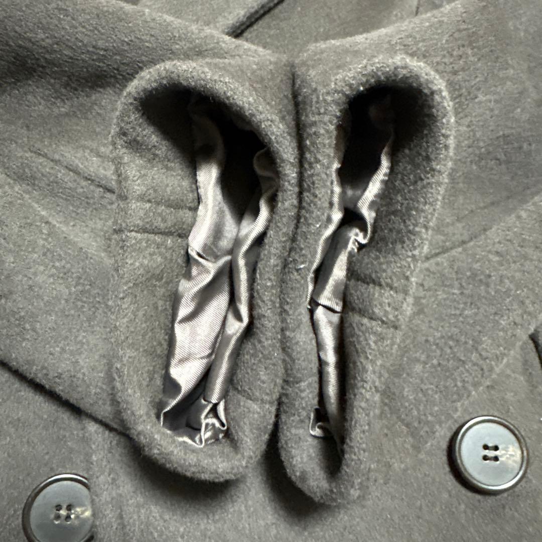 【美品】スピックアンドスパン テーラードカラーショートコート 34 ブラウン