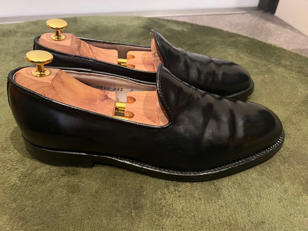 値下げALDEN オールデン N9104 スリッポンローファー　コードバンUS7