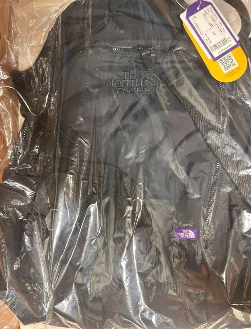 ノースフェイス　パープルレーベルリュック　CORDURA(ブラック)