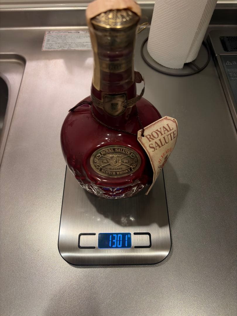 未開封　古酒　 Salute 21年 ロイヤルサルート　赤　青　2本