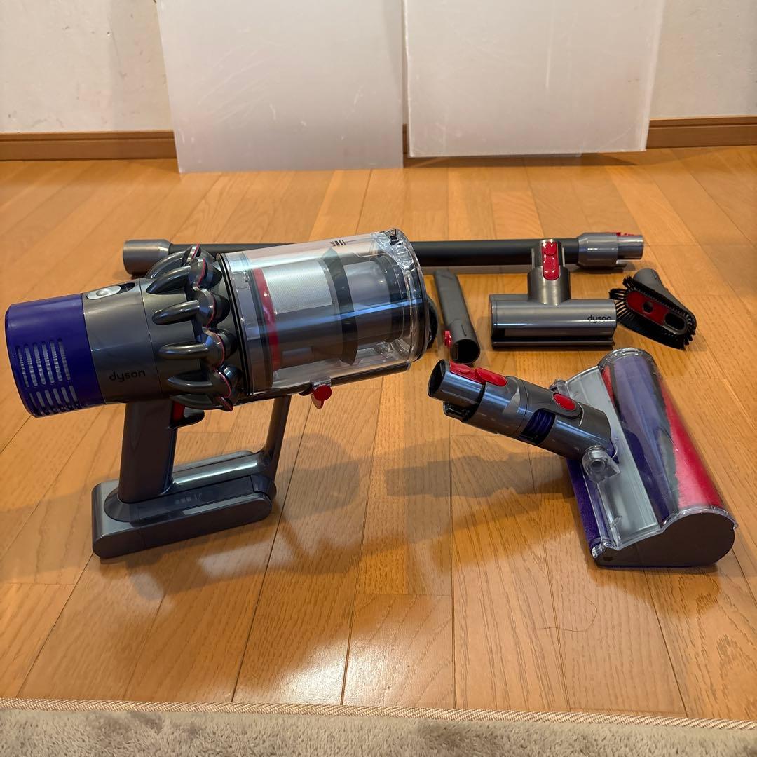 Dyson V10 SV12 NO.3 分解洗浄済み　山崎実業スタンド付き