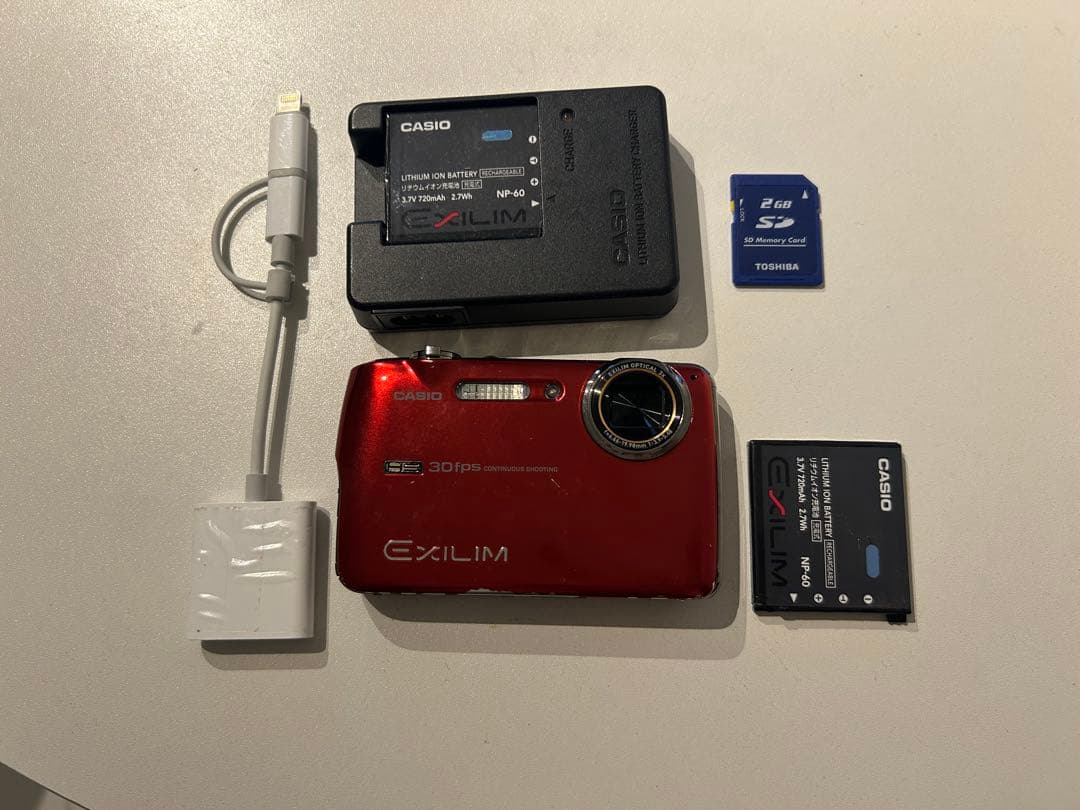 実写美⭕️【動作確認済】CASIO ハイスピード EXILIM EX-FS10