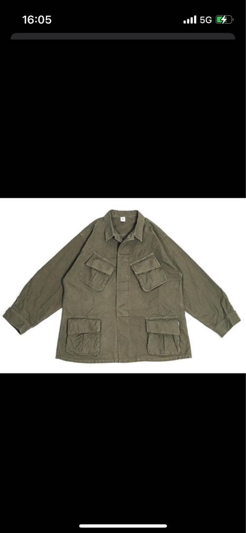 k*a様 OVY ファティーグジャケット