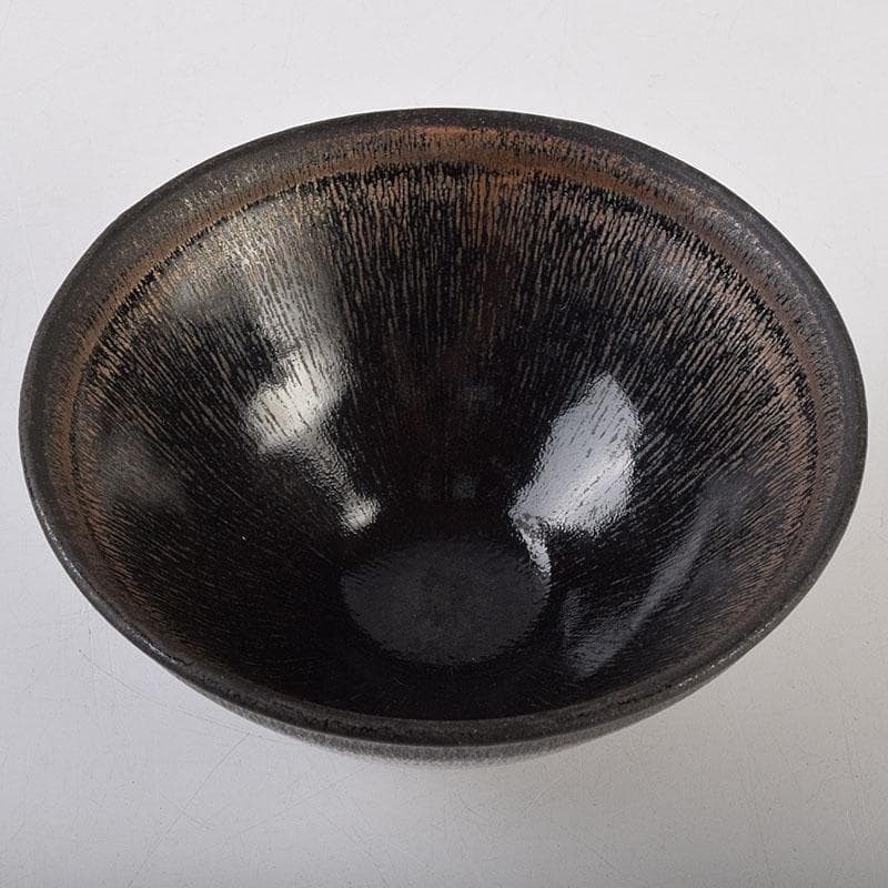 Duan osaka　中国　南宋　建窯　禾目天目茶碗　煎茶碗　V　8991