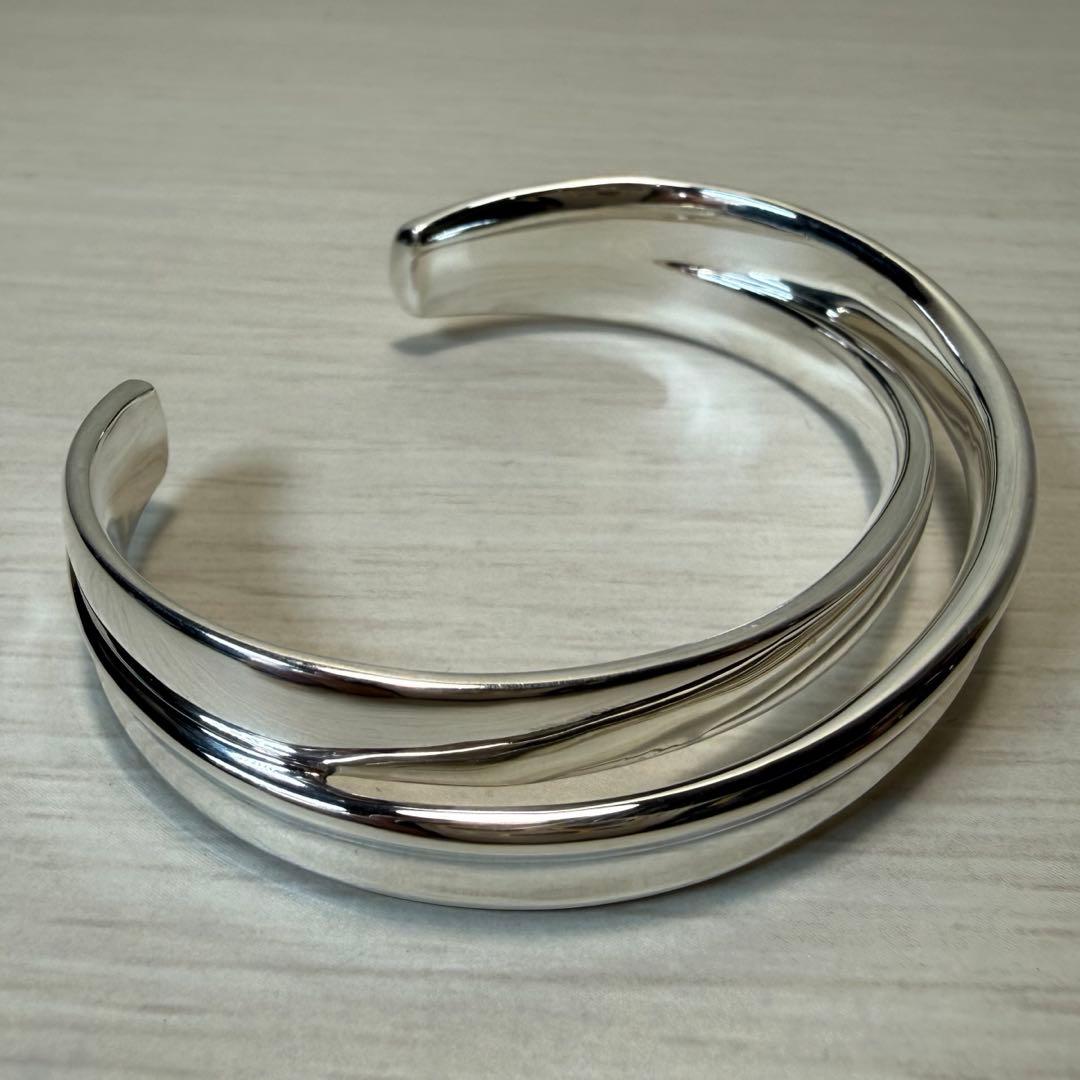 4℃ ヨンドシー シルバー ブレスレット バングル