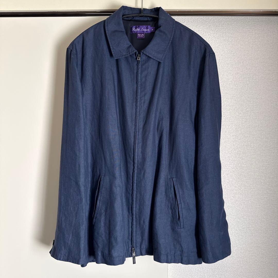 Ralph Lauren purple label リネンスイングトップ