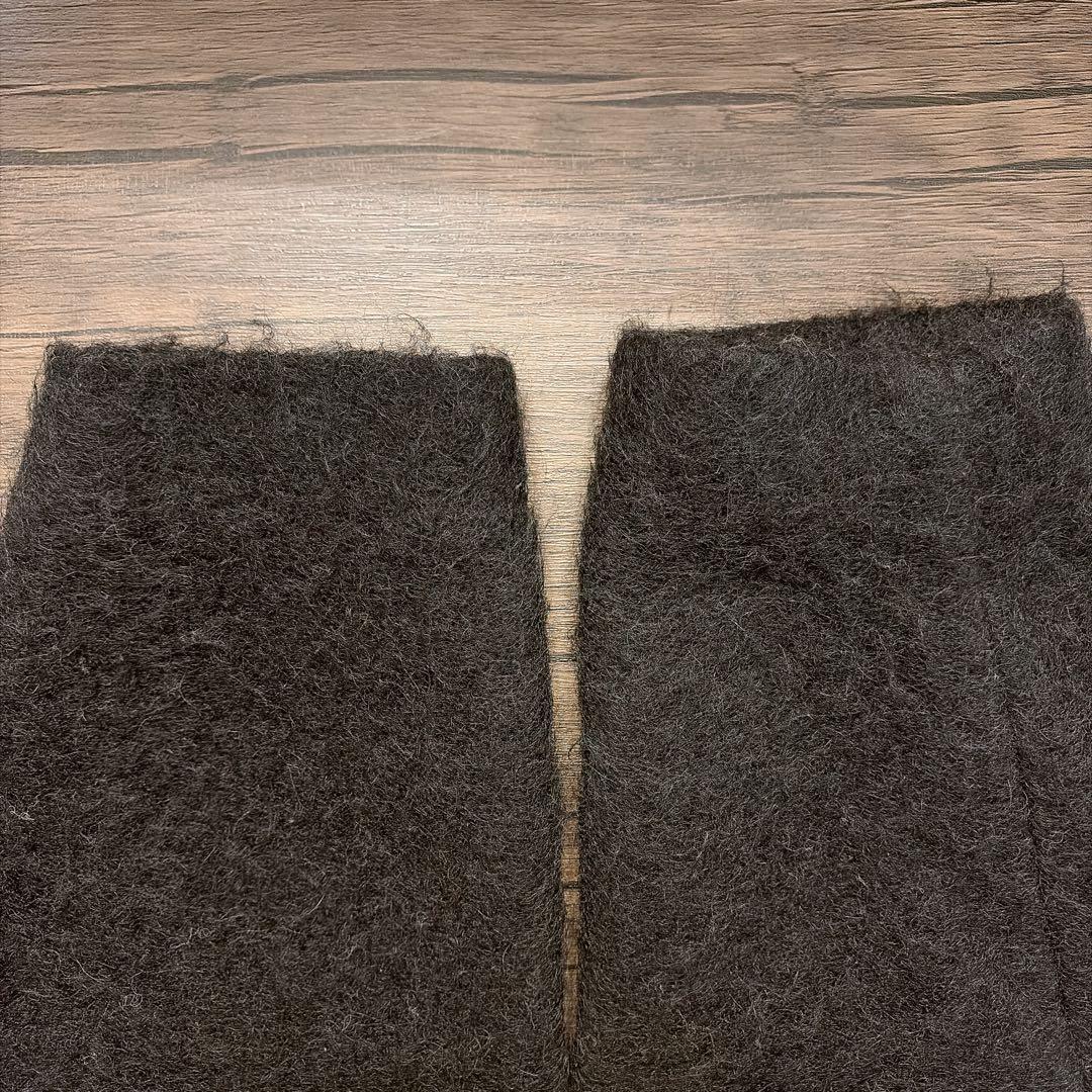 オーガ OHGA SHAGGY シャギー コーディガン ブラック