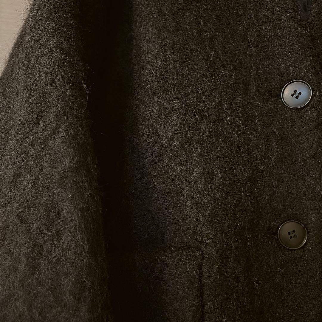 オーガ OHGA SHAGGY シャギー コーディガン ブラック