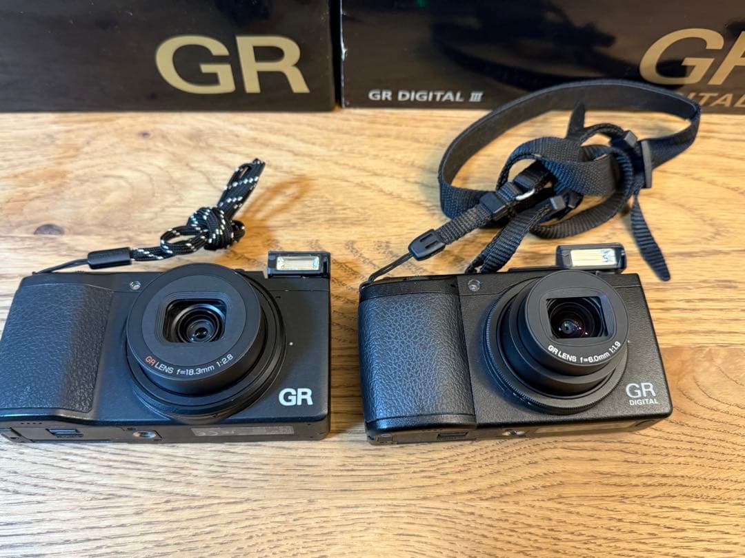 【価格交渉可】RICOH GR、RICOH GR digitalⅲのセットです！