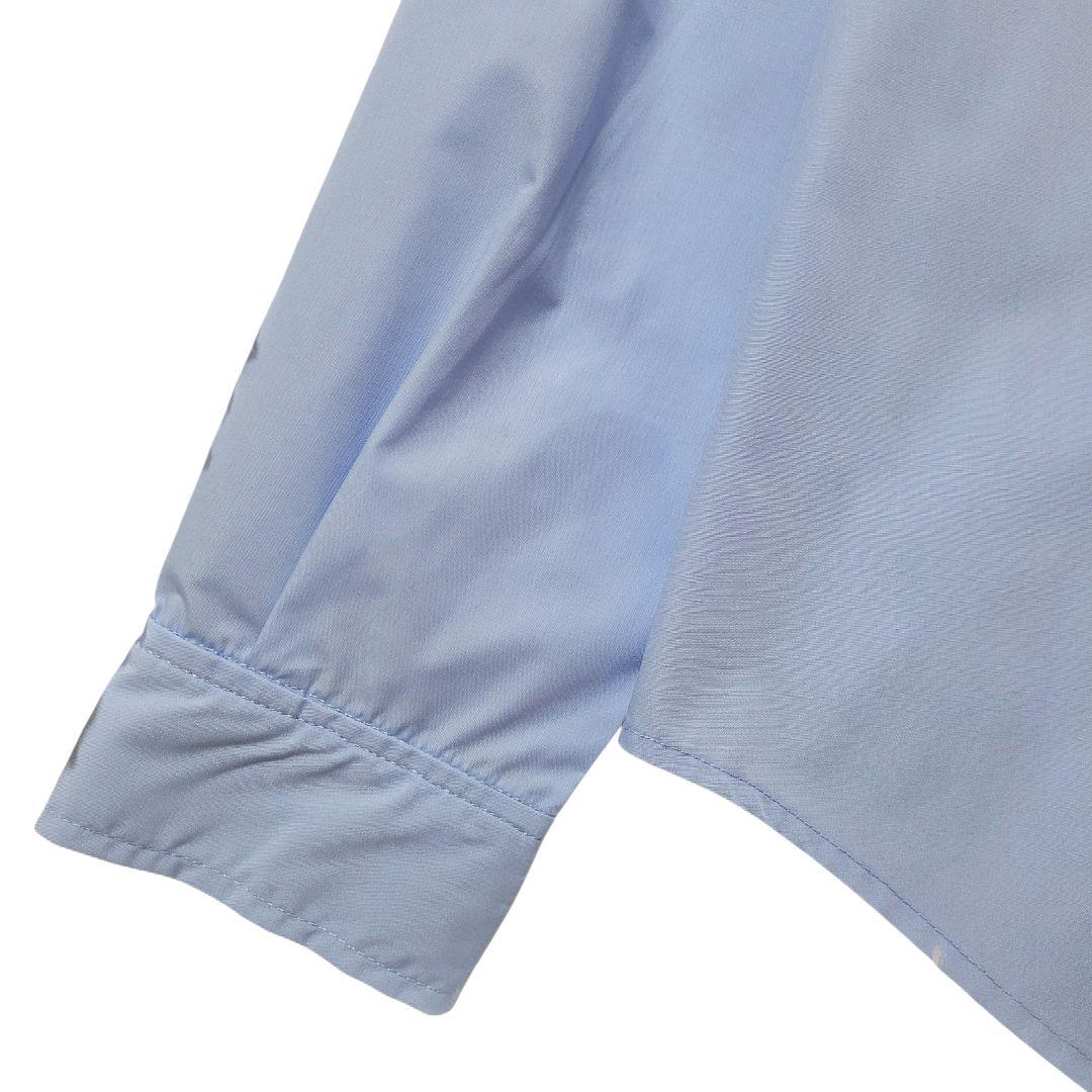 ♡受注生産♡トーマスマグパイ♡ ビッグカラー シャツ サックス