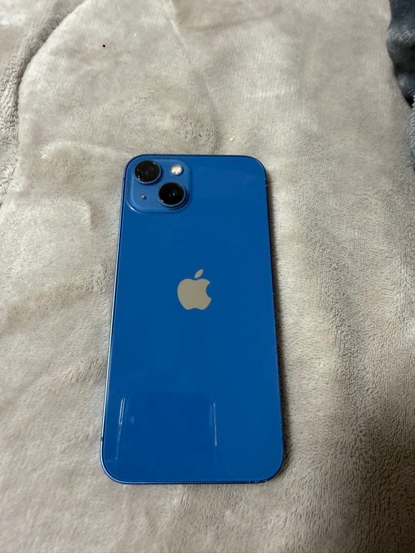 ふ*わ様 iPhone13 ブルー 充電コード イヤホン付き