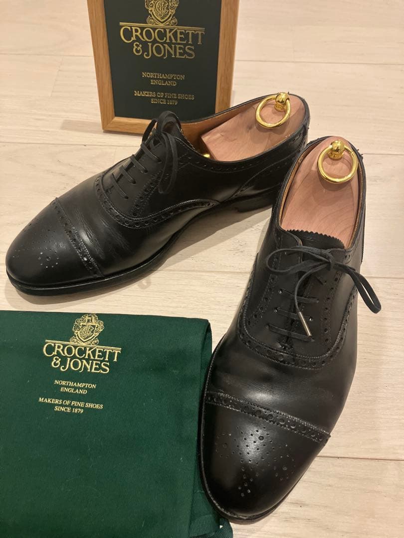 クロケットジョーンズ製　マスターロイド　UK8E 26.5cm