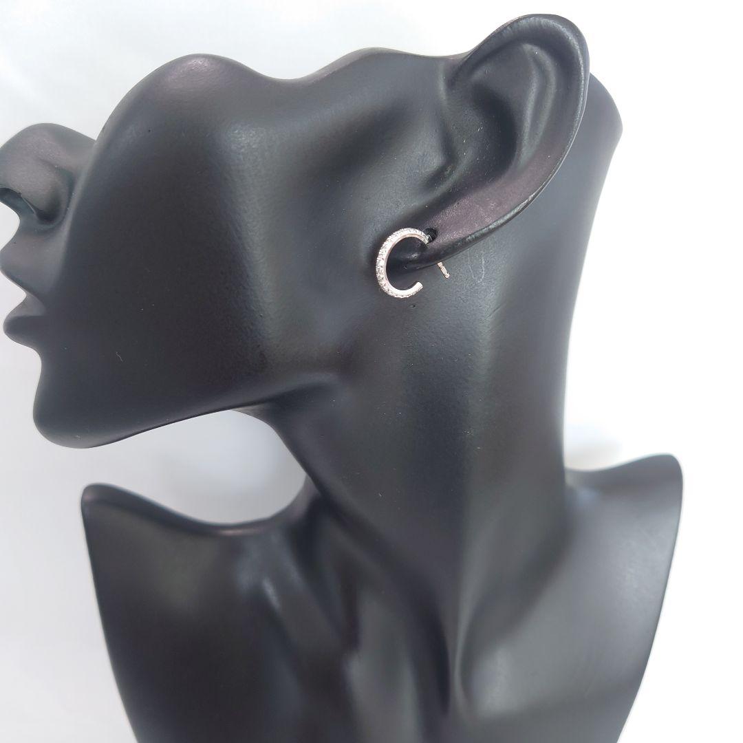 【美品】ティファニー メトロ フープピアス スモール 片耳用 5609