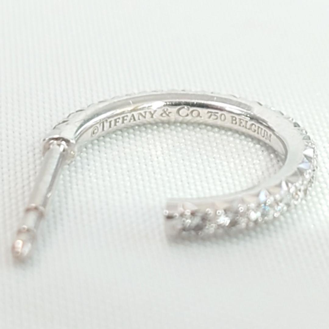 【美品】ティファニー メトロ フープピアス スモール 片耳用 5609