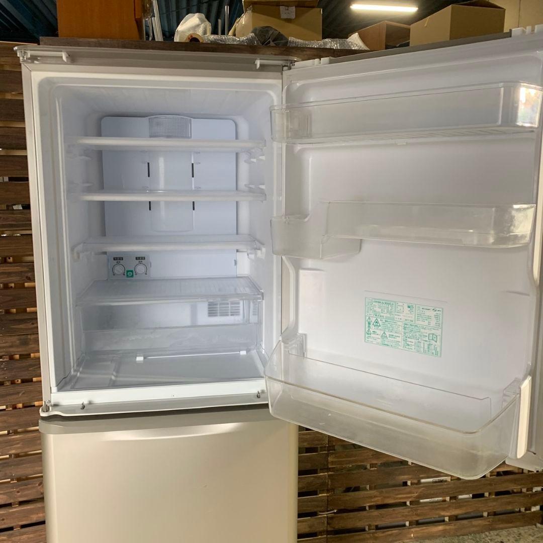 I667\" SHARP 350L 3ドア冷蔵庫 SJ-W352C-N 17年製